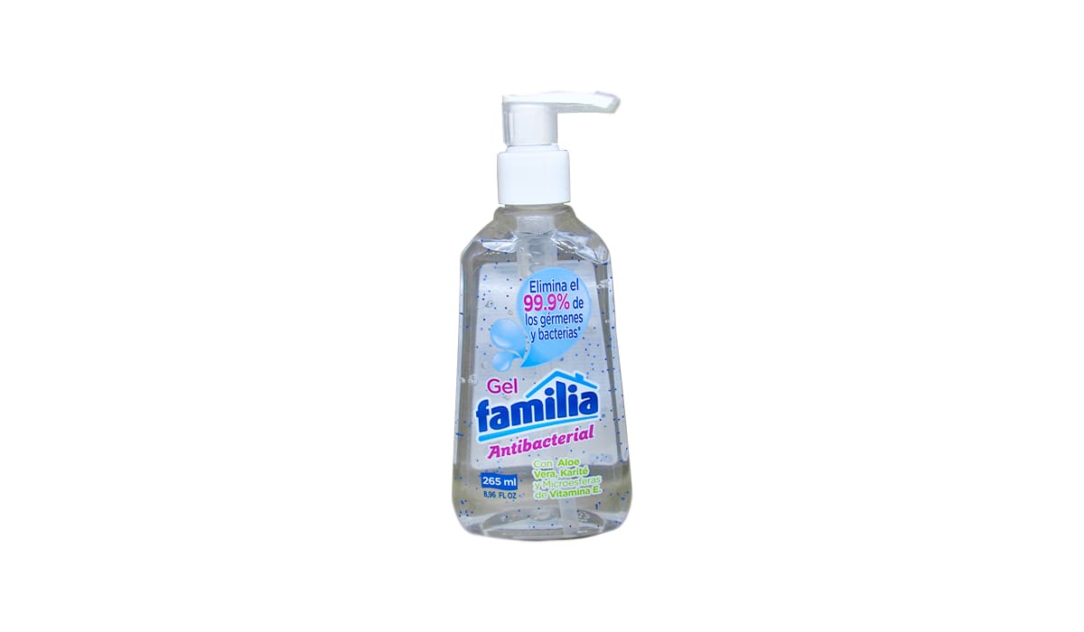 Gel Antibacterial Familia 265 Ml Uroccidente 2290