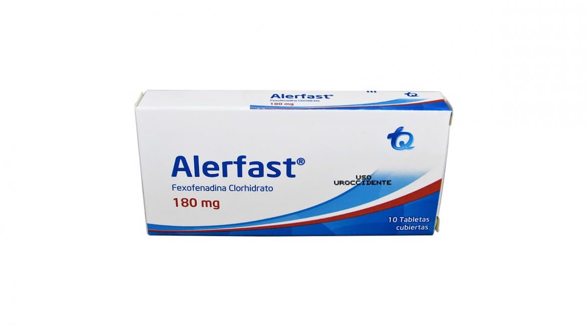 Alerfast 180 mg * 10 tabl.