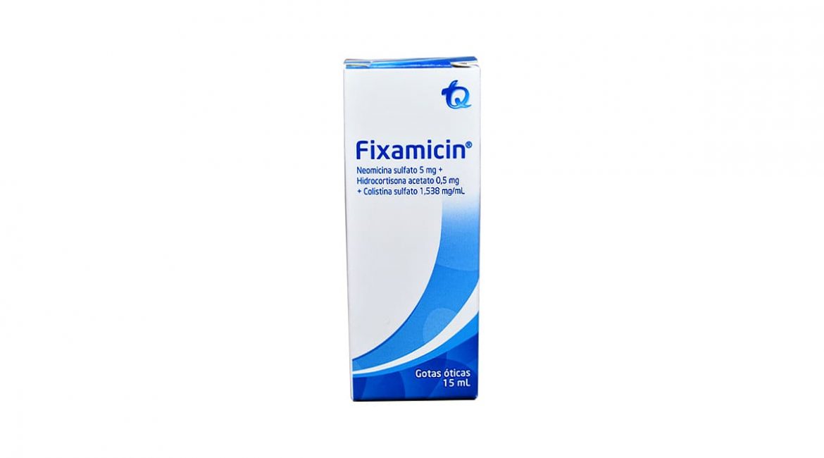 Fixamicin gotas oticas * 15 mL