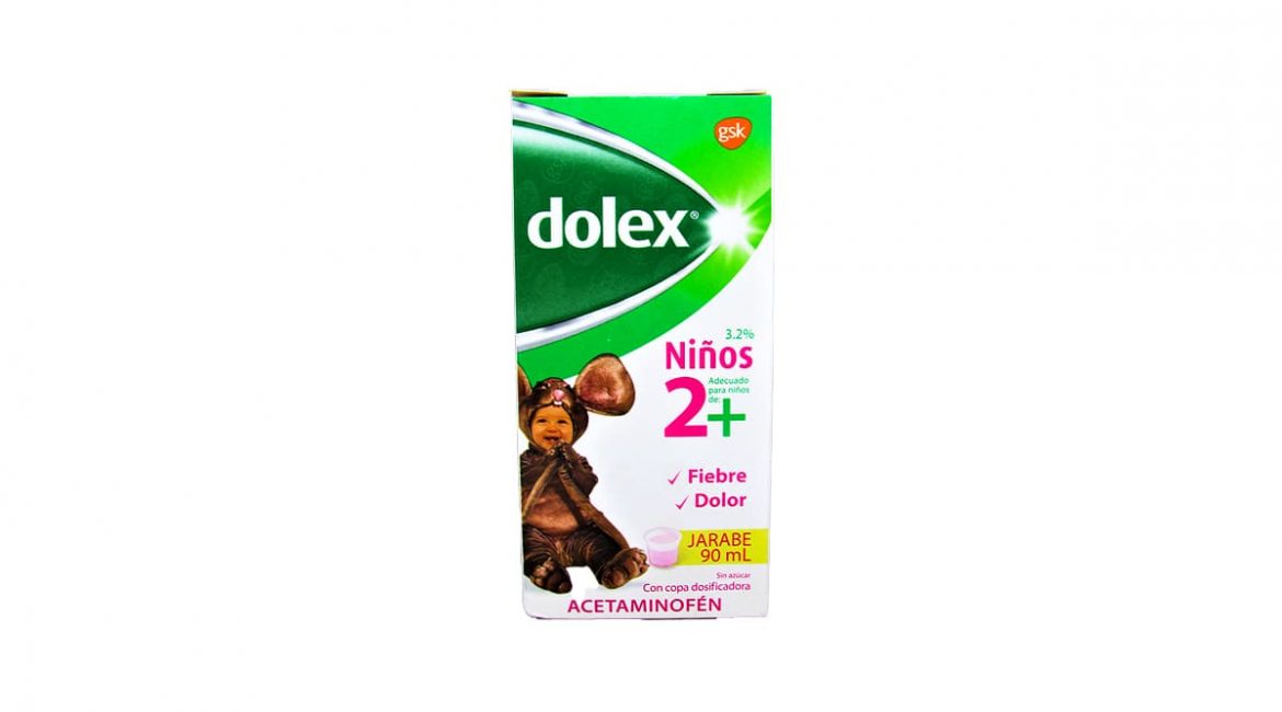 Dolex jarabe ni?os 2+ * 90 mL