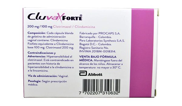 Cluvax Forte * 7 ?vulos vag. ABBOTT