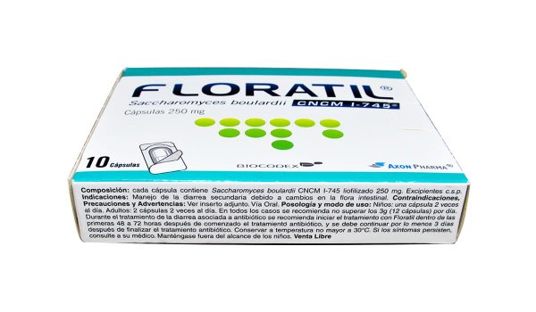 Floratil 250 mg * 10 caps. AXON PHARMA