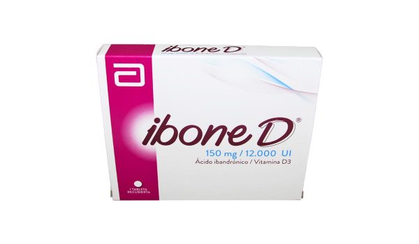 Ibone-D 150 mg/12.000 UI * 1 tabl. recub.