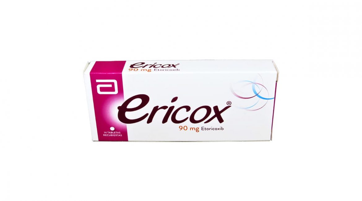 Ericox 90 mg * 14 tabl. recub.