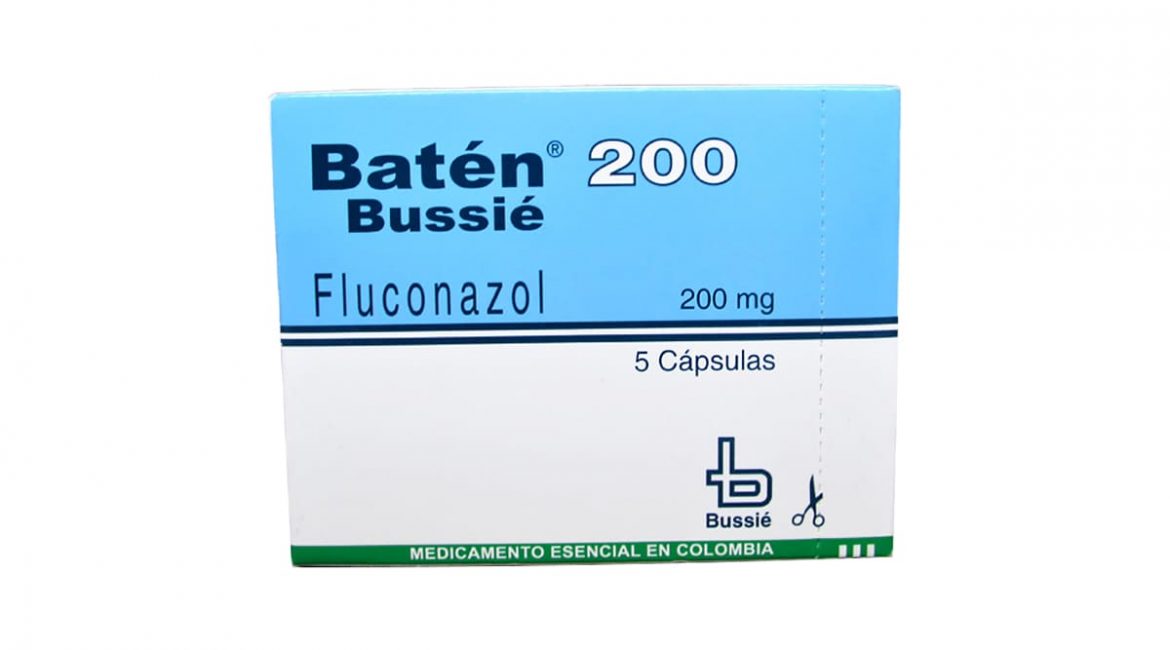 Baten 200 mg * 5 caps.