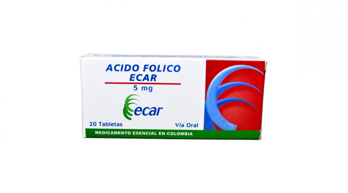 Acido Folico 5 mg * 20 tabl. EC
