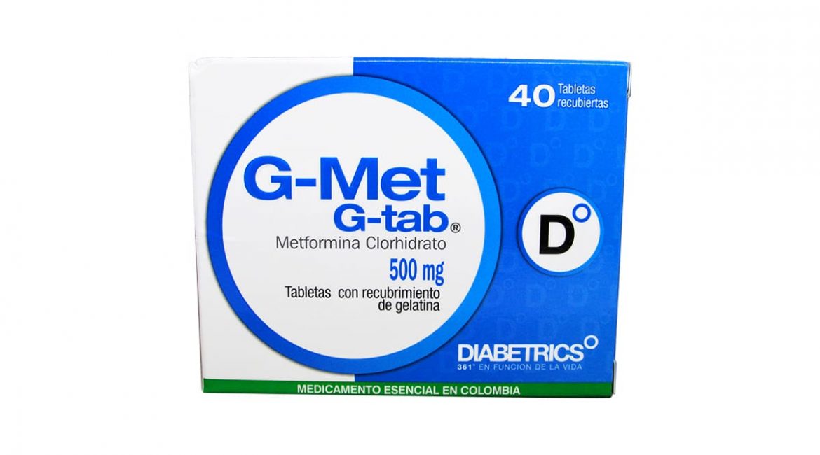 G-Met 500 mg * 40 tabl.