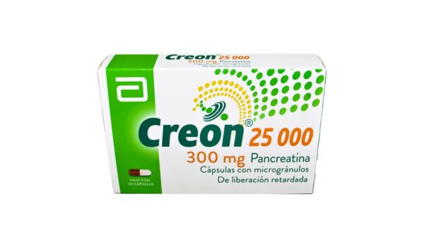 Creon 25.000 U.I. * 20 caps. ABBOTT