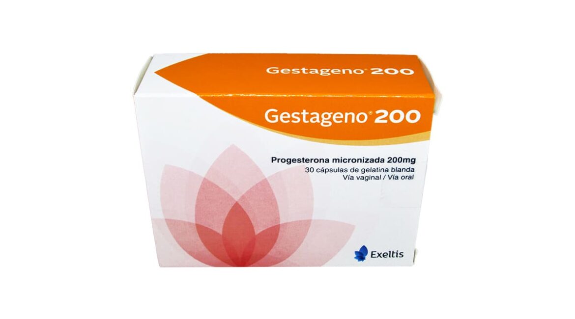 Gestageno 200 mg * 30 caps.