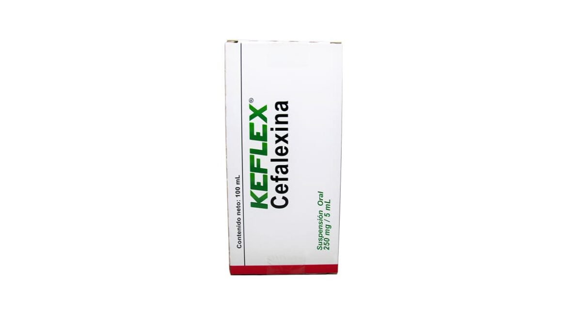 Keflex susp. 250 mg/5 mL * 100 mL