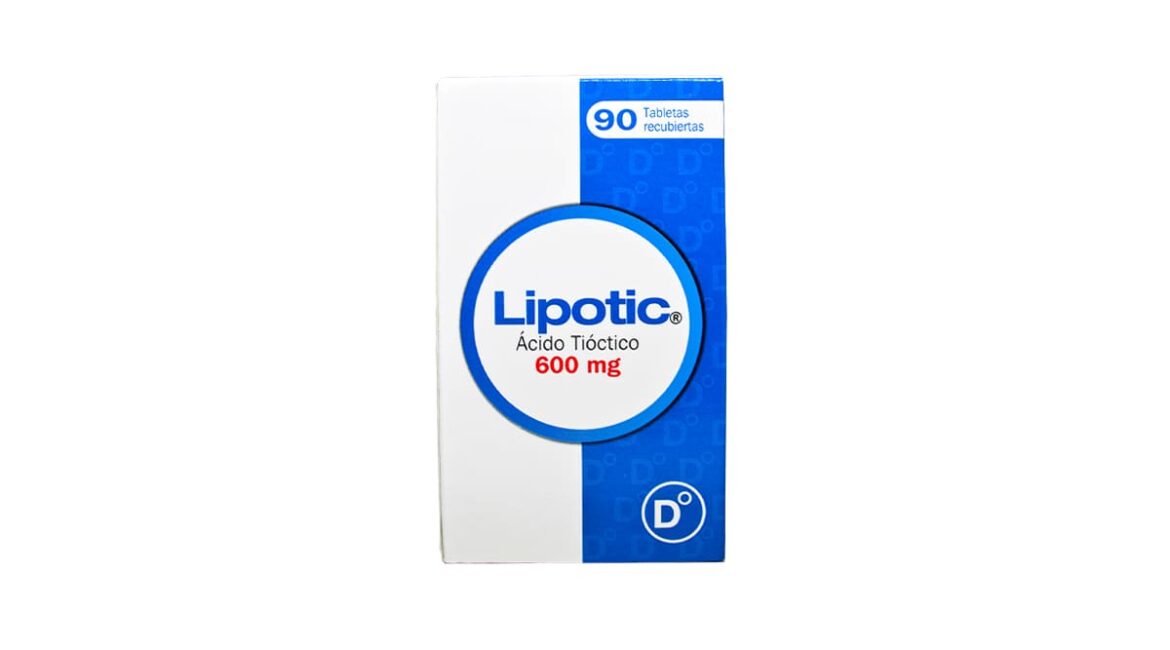 Lipotic 600 mg * 90 tabl.