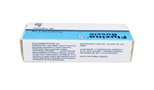 Fluzina 5 mg * 20 tabl. - Imagen 2