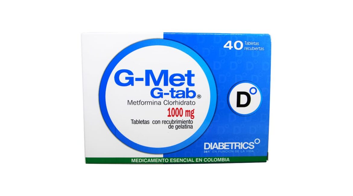G-Met 1000 mg * 40 tabl.