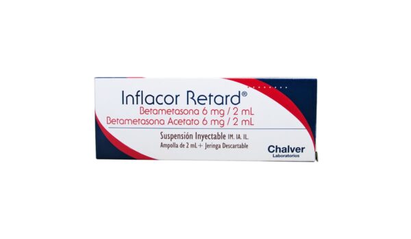 Inflacor Retard 6 mg/2 mL amp.