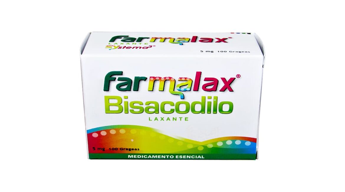 Bisacodilo Farmalax 5 mg * 100 tabl.