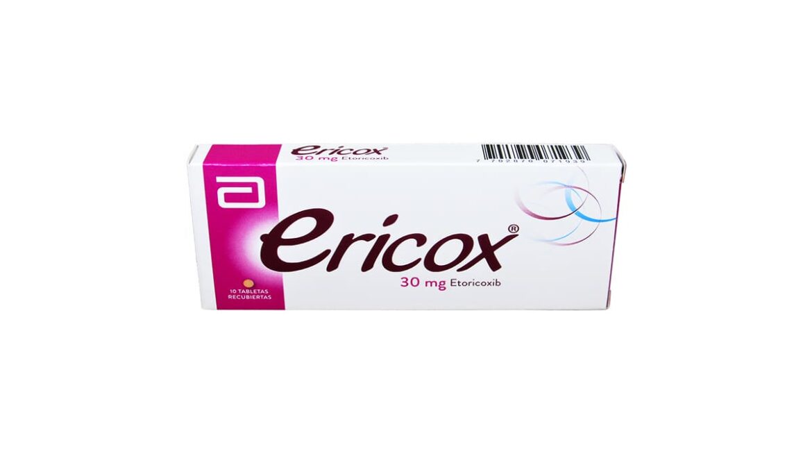 Ericox 30 mg * 10 tabl.