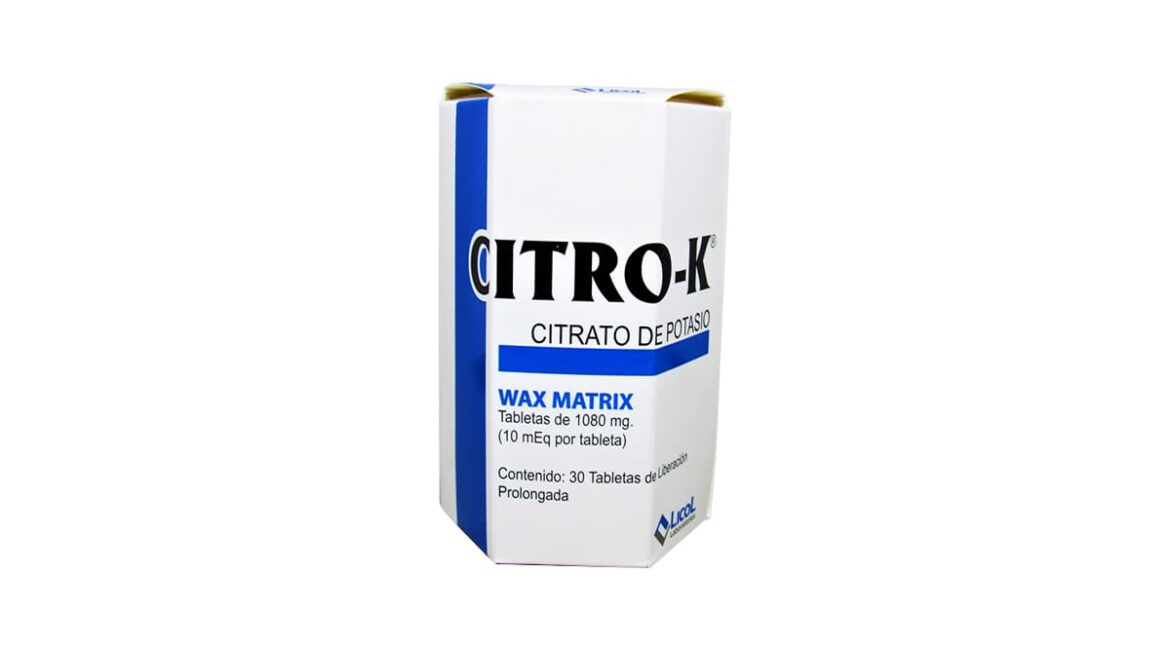 Citro K 1080 mg * 30 tabl.