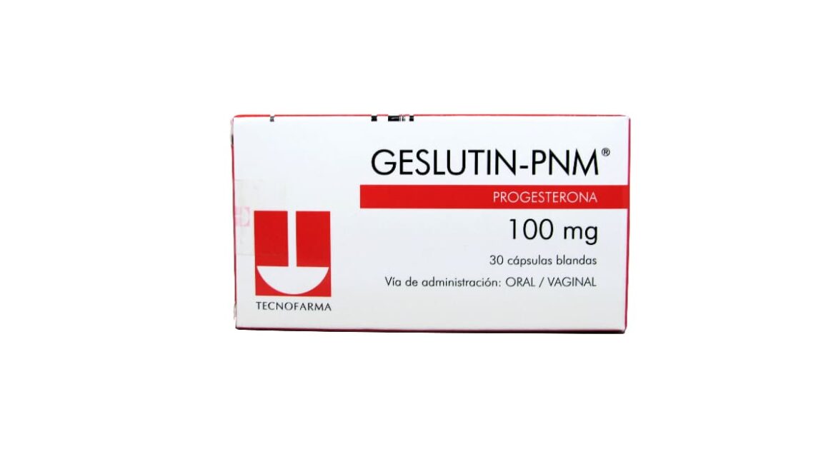 Geslutin 100 mg * 30 caps.