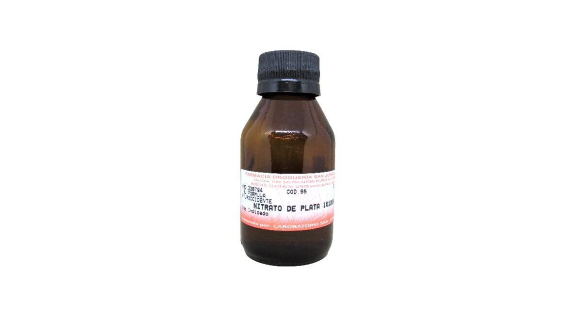 Nitrato de Plata 1 en 10.000 * 50 mL