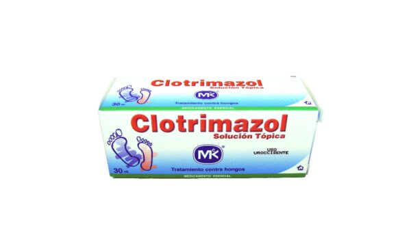 Clotrimazol MK soluc. t?pica * 30 mL TECNOQUIMICAS