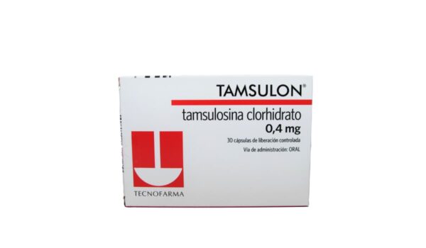 Tamsulon 0,4 mg. * 30 caps. TECNOFARMA