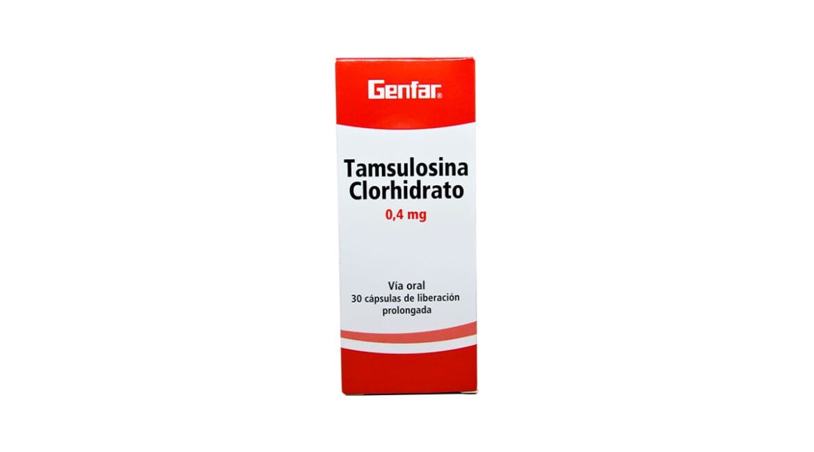 Tamsulosina 0.4 mg * 30 caps. GF