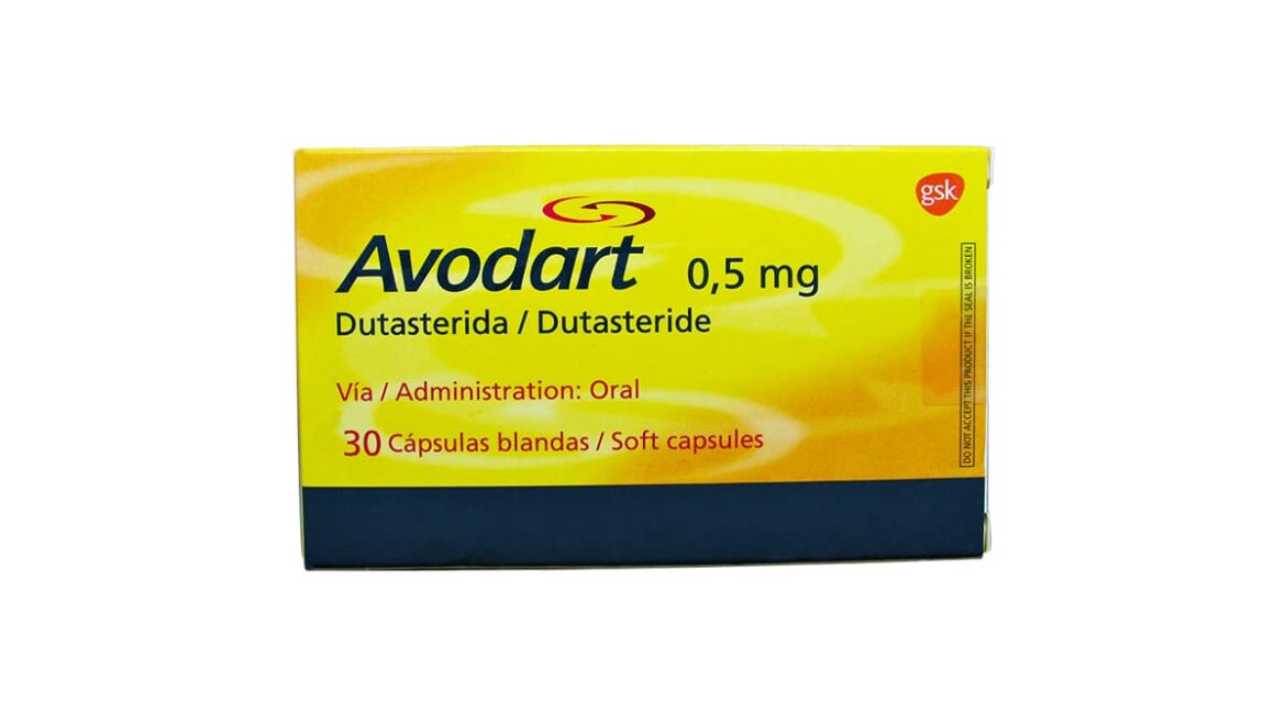 Avodart 0.5 mg * 30 caps.