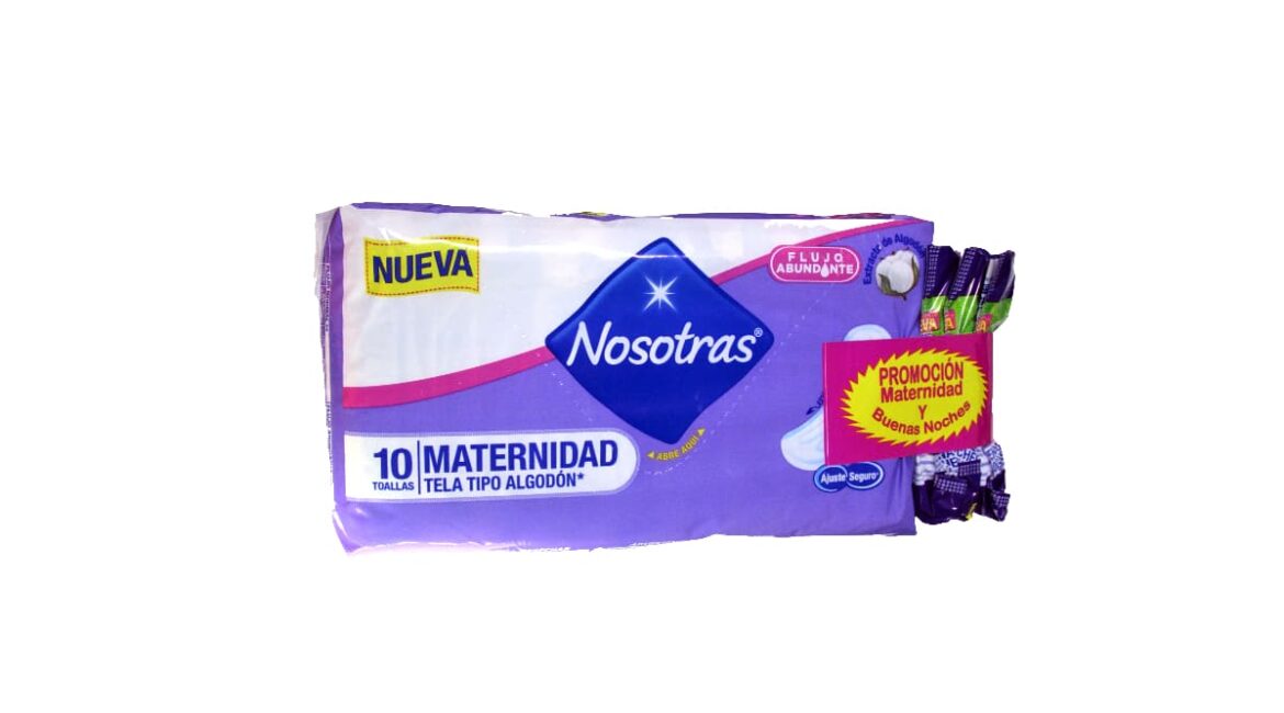 Toallas higien. maternas * 10 unds.