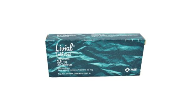 Livial 2.5 mg * 30 tabl. MERCK SHARP & DOME