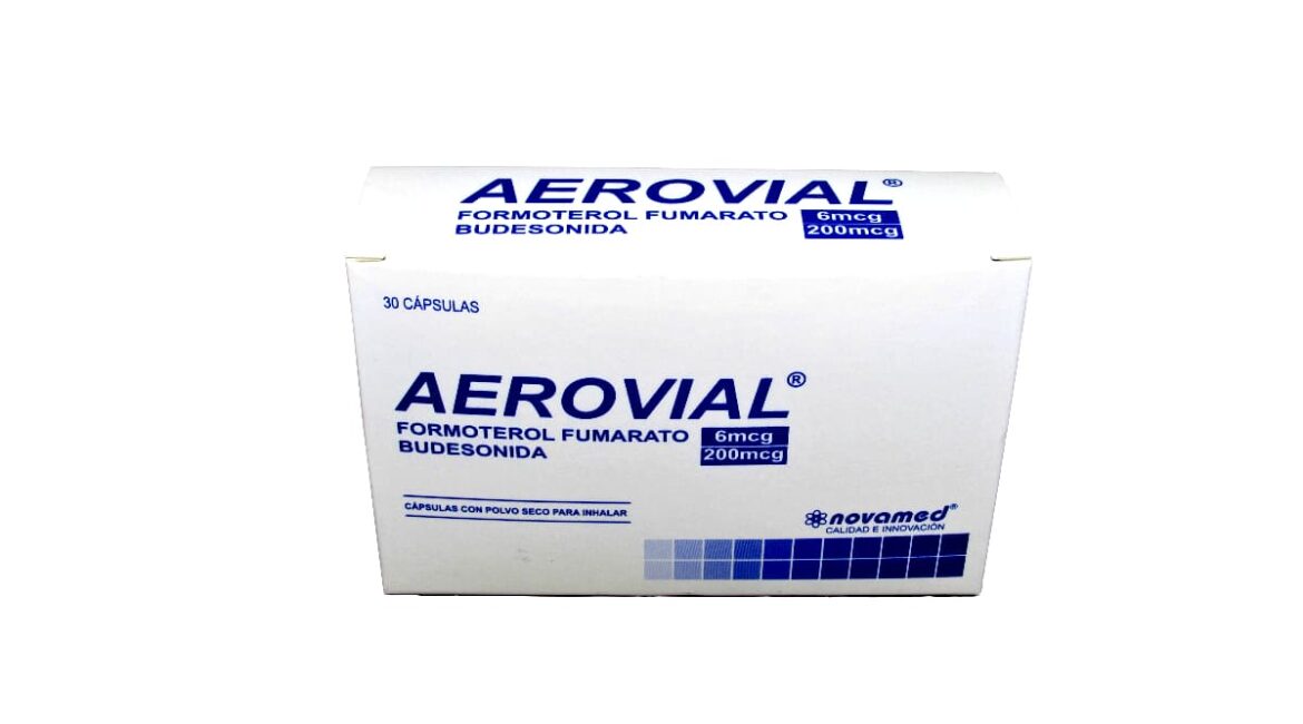 Aerovial sin inhalador * 30 caps.