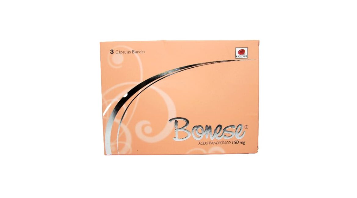 Bonese 150 mg * 3 caps.