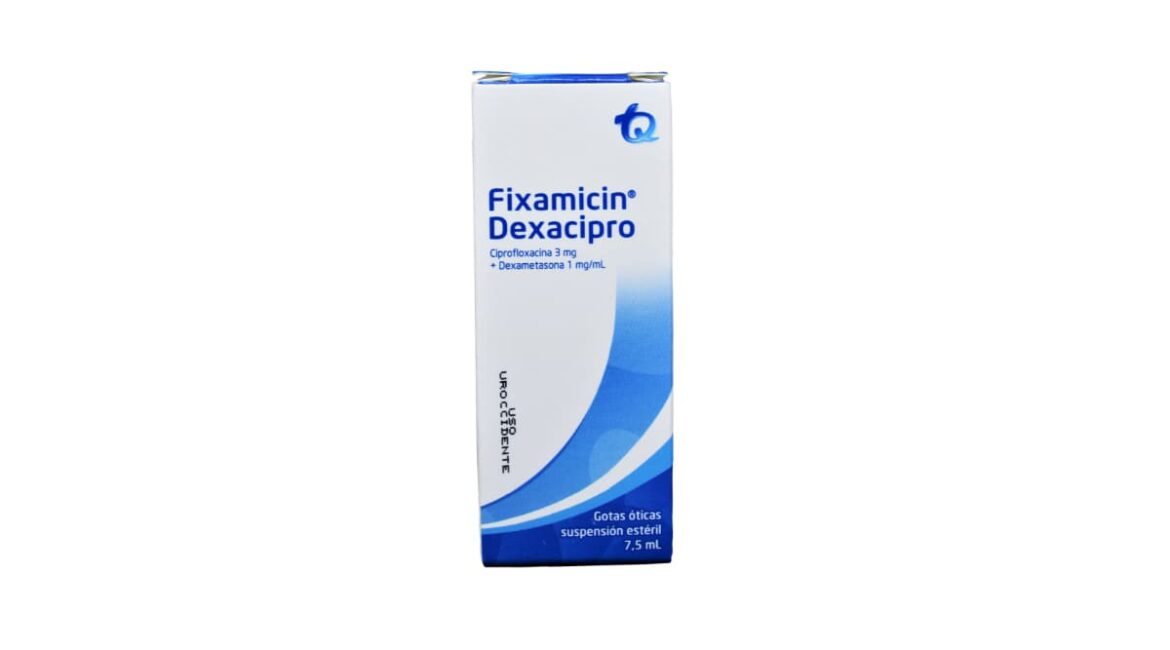 Fixamicin Dexacipro gotas oticas * 7.5 mL
