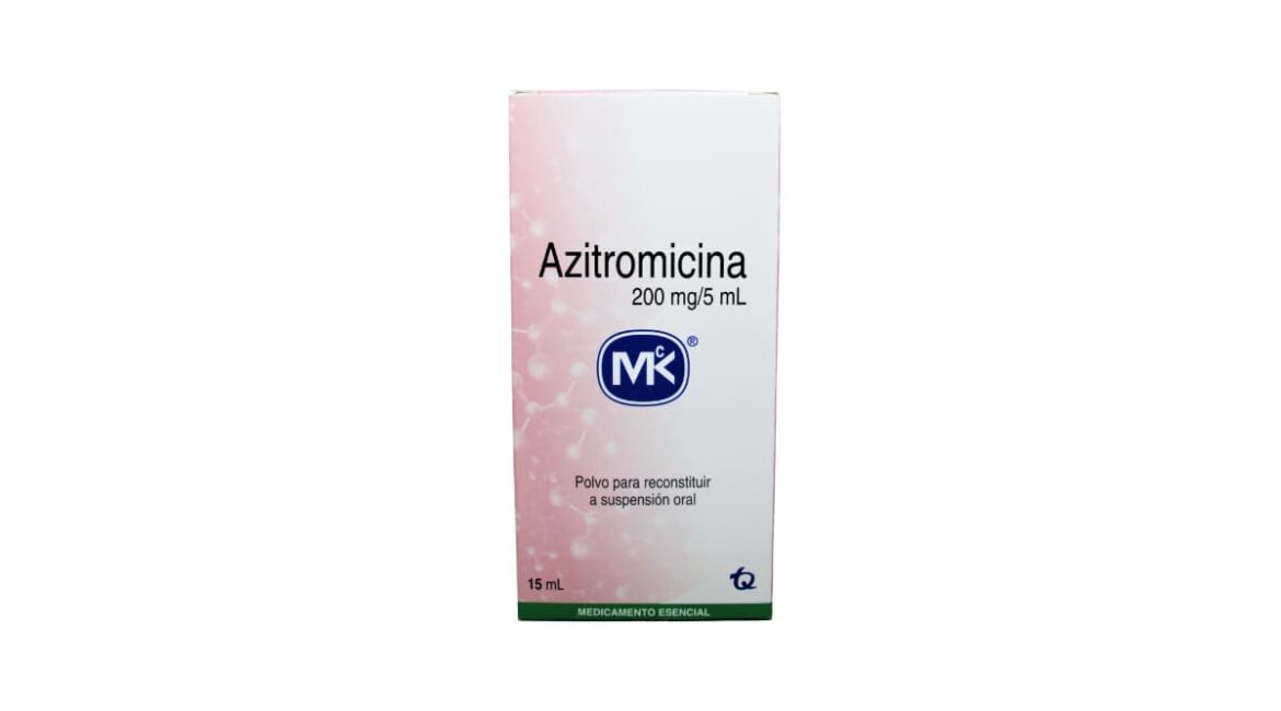 Azitromicina 200 mg/5 mL suspen. * 15 mL GF