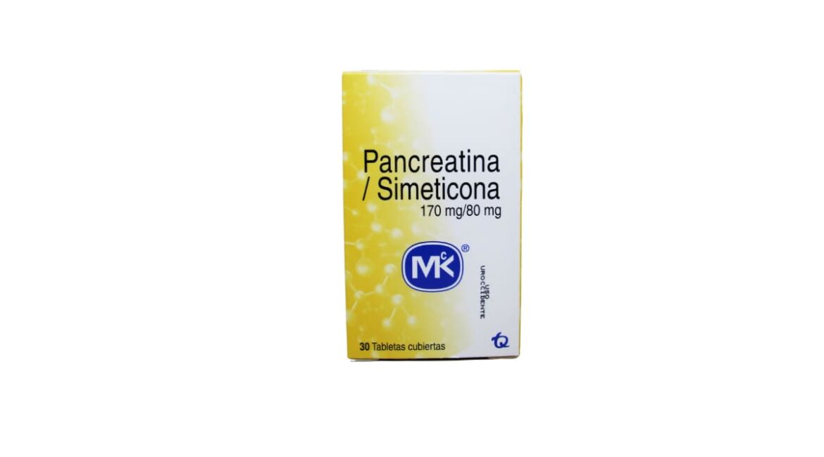 Pancreatina Simeticona MK * 30 tabl.