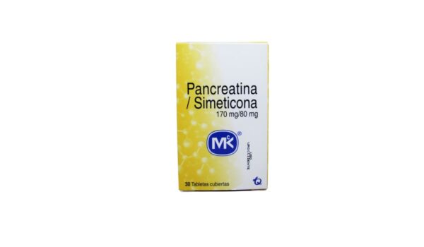 Pancreatina Simeticona MK * 30 tabl. TECNOQUIMICAS