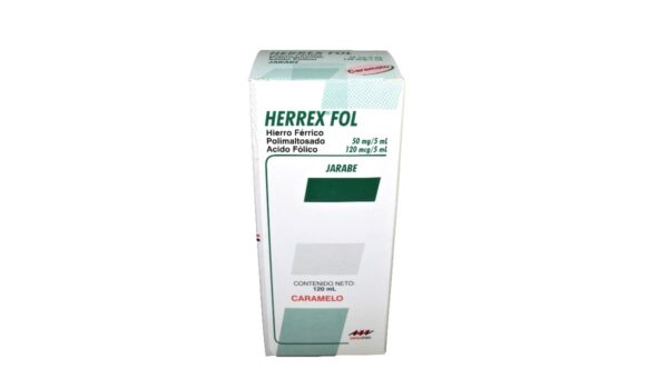 Herrex Fol jarabe * 120 mL FARMA DE COL. S.A.