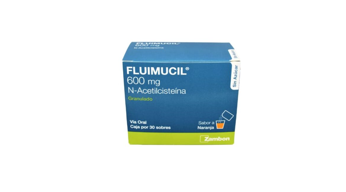 Fluimucil 600 mg * 1 sobre