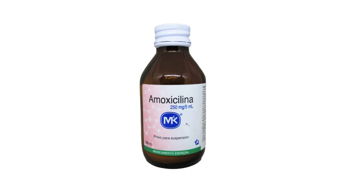 Amoxicilina MK 250 mg/5 mL suspen.* 100 mL