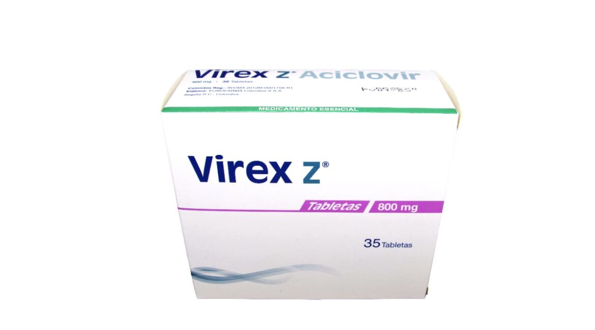 Virex Z 800 mg - tira * 5 tabl.