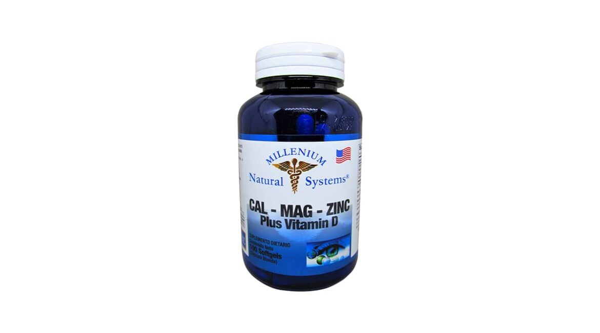 Cal-Mag-Zinc PLUS Vit.D * 100 softgels MNS
