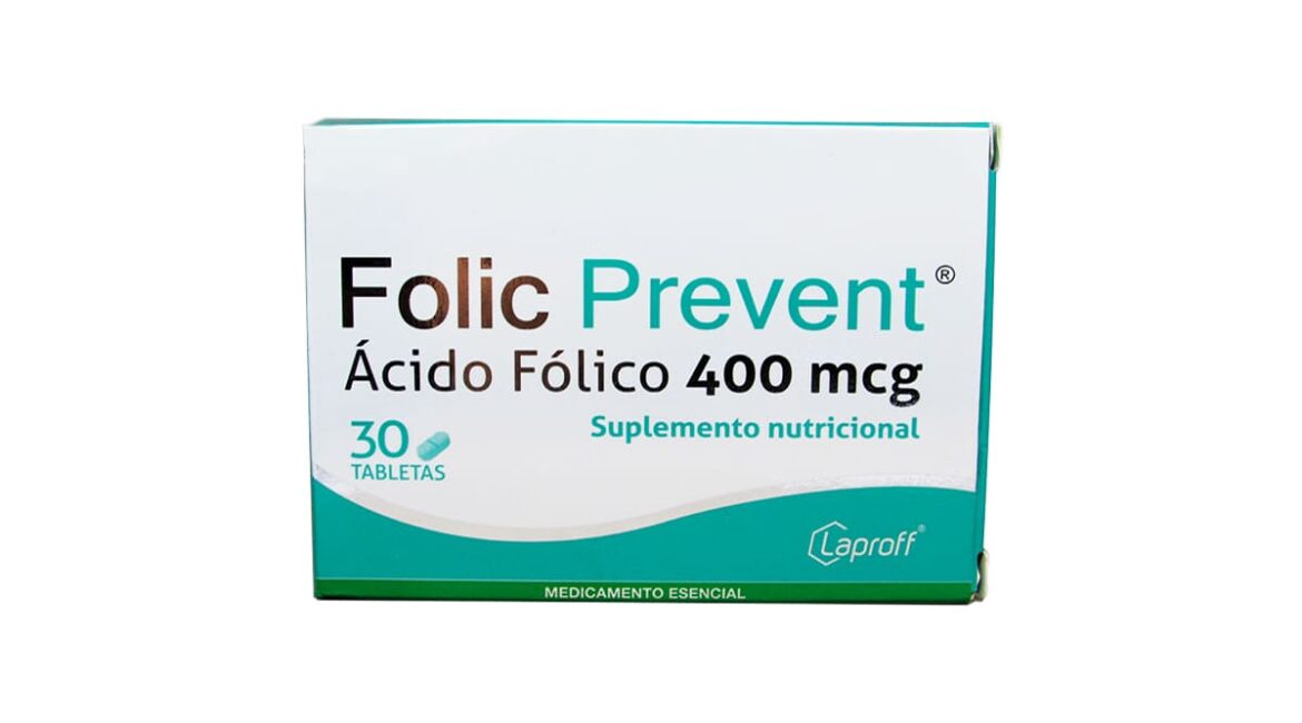 Folic Prevent 400 mcg * 30 tabl.