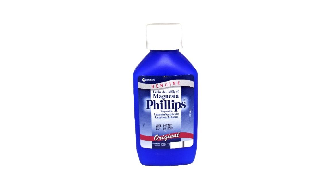 Leche de magnesia Phillips * 120 mL