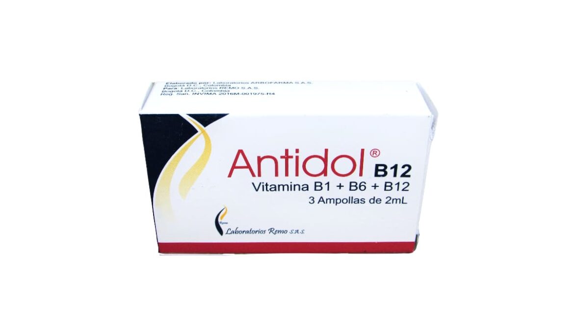 Antidol B12 * 3 ampollas 2 mL