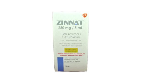 Zinnat suspen. 250 mg * 70 mL GLAXO SMITH KLINE