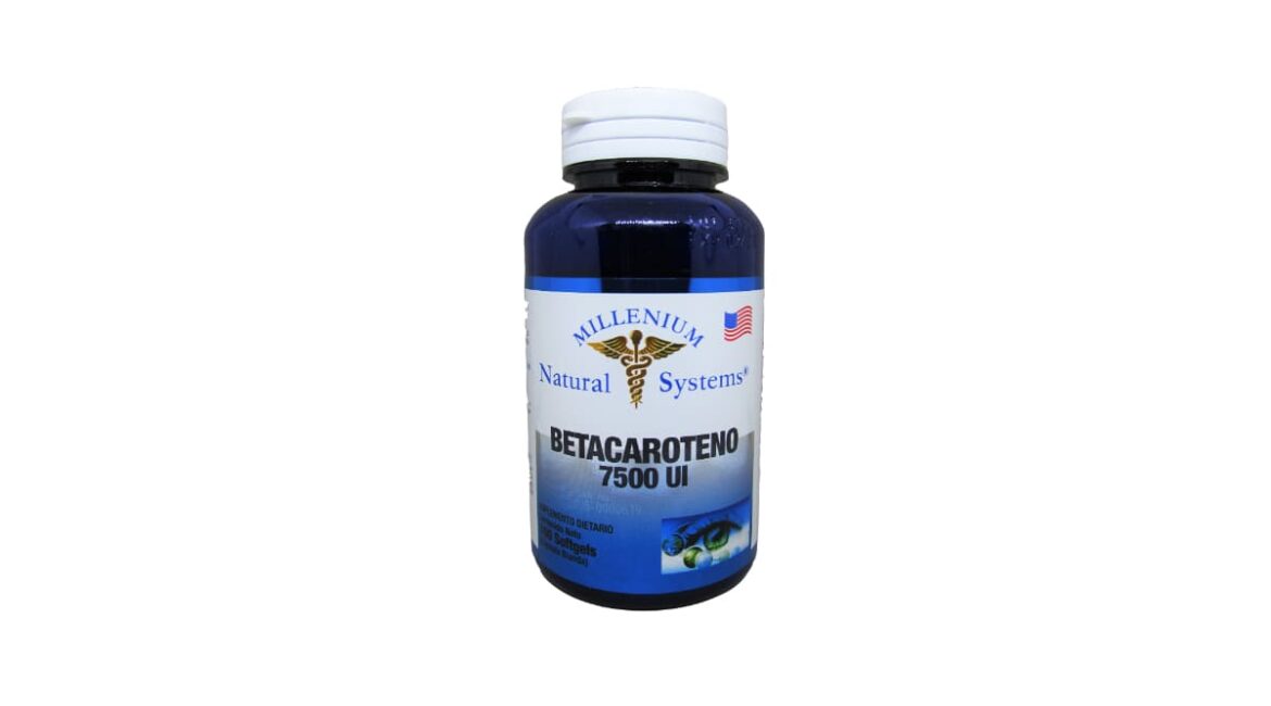 Betacaroteno 7500 U.I. * 100 softgels MNS