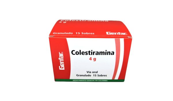 Colestiramina * 15 sobres GF GENFAR