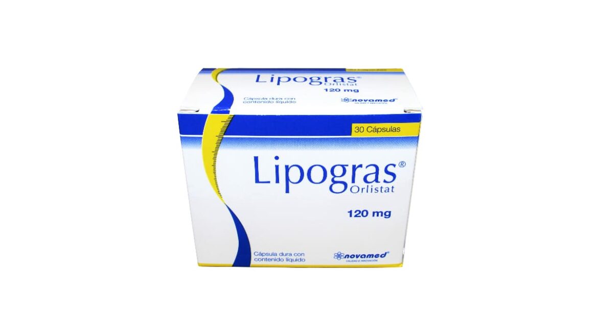 Lipogras 120 mg * 30 caps.