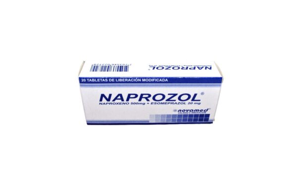 Naprozol 500/20 mg * 20 tabl. NOVAMED
