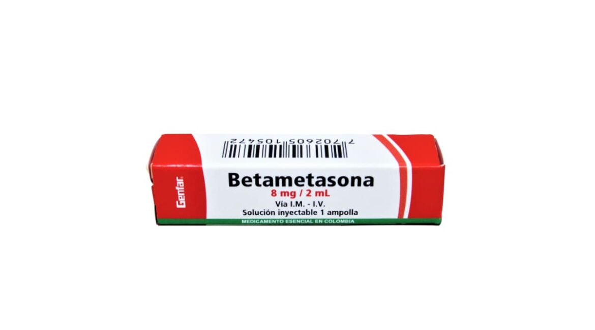 Betametasona amp. 8 mg/2 mL GF