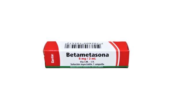 Betametasona amp. 8 mg/2 mL GF GENFAR